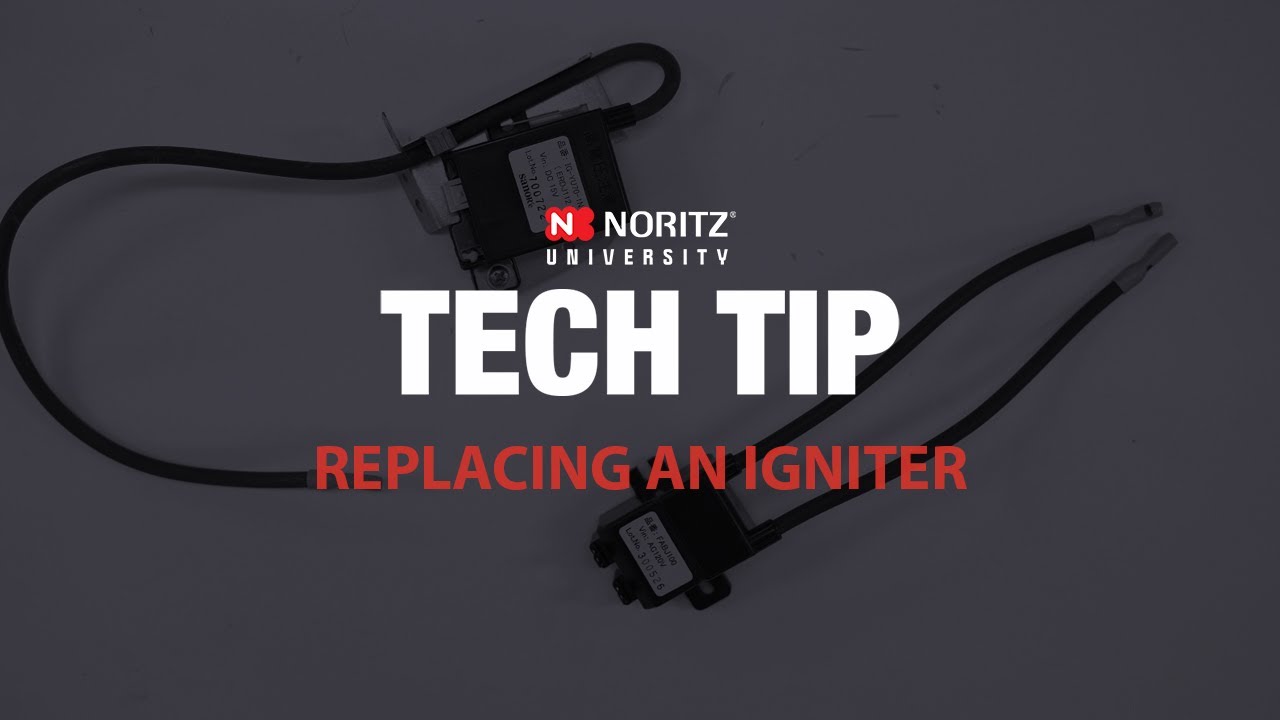Replacing a Noritz Igniter - YouTube