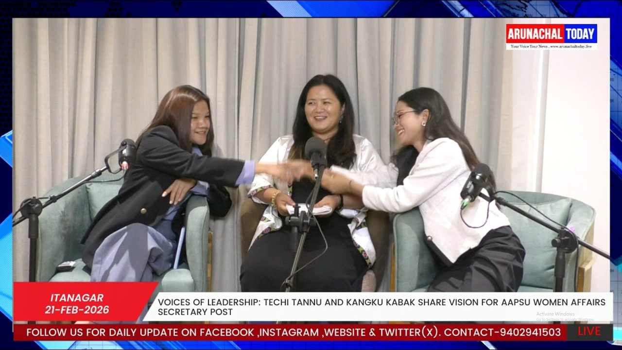 AAPSU ELECTION(PODCAST):Techi Tannu & Kangku Kabak Share Vision For AAPSU Women Affairs Secy.Post