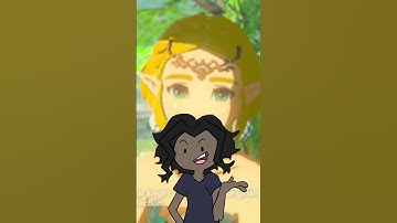 Zelda should be playable in TOTK #zelda  #cartoon #animation  #videogames #art