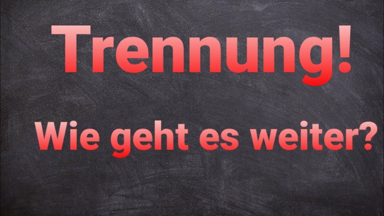 Trennung Geht die Beziehung wieder zusammen? YouTube Trennung Geht die Beziehung wieder zusammen? YouTube
