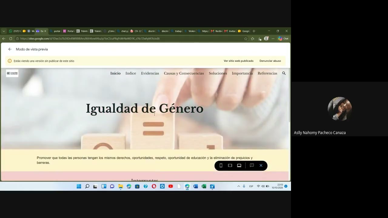 U.C. - Igualdad de Género