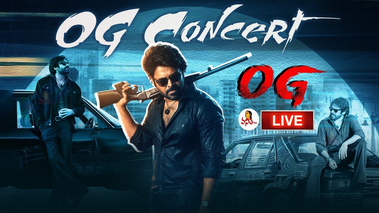 OG Pre Release Event | Pawan Kalyan | Sujeeth | Thaman S | Vanitha Tv