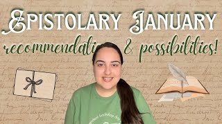 Epistolary January Possibilities & Recommendations! 💌📓🖋️ BOOKMAS DAY 7!