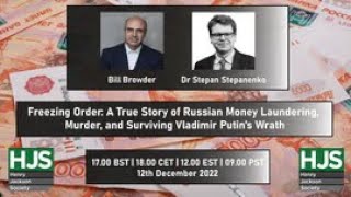 HJS Event: 'Freezing Order: A True Story of Russian Money Laundering, Murder, and .. '