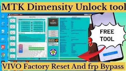 VIVO 🔥 mtk Factory Reset And frp Bypass tool 🔥MTK Dimensity unlock tool demo