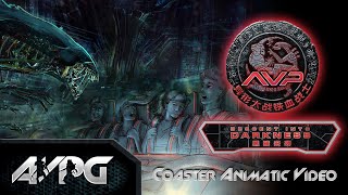 Alien vs. Predator: Descent Into Darkness - Coaster Animatic Video