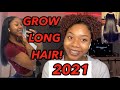 HOW TO GROW LONG NATURAL HAIR WITH MINIMAL EFFORT | Hair Growth Guide For Lazy Naturals