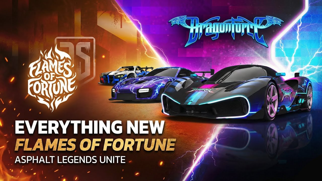 EVERYTHING NEW in the Flames of Fortune Update! (Asphalt Legends Unite)