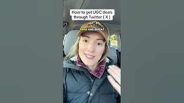 how to get UGC brand deals through Twitter