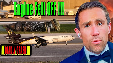 "The Engine Fell Off" | UPS Cargo Plane CRASH VIDEO | N259UP