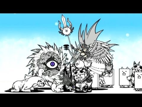 進撃の白渦 激ムズ 基本キャラ+妨害系で攻略&ネコなわとび紹介【にゃんこ大戦争】国士無双 - YouTube