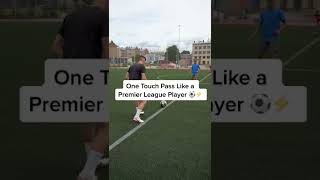 5 Key Tips to Pass the Ball with One Touch #shorts screenshot 5