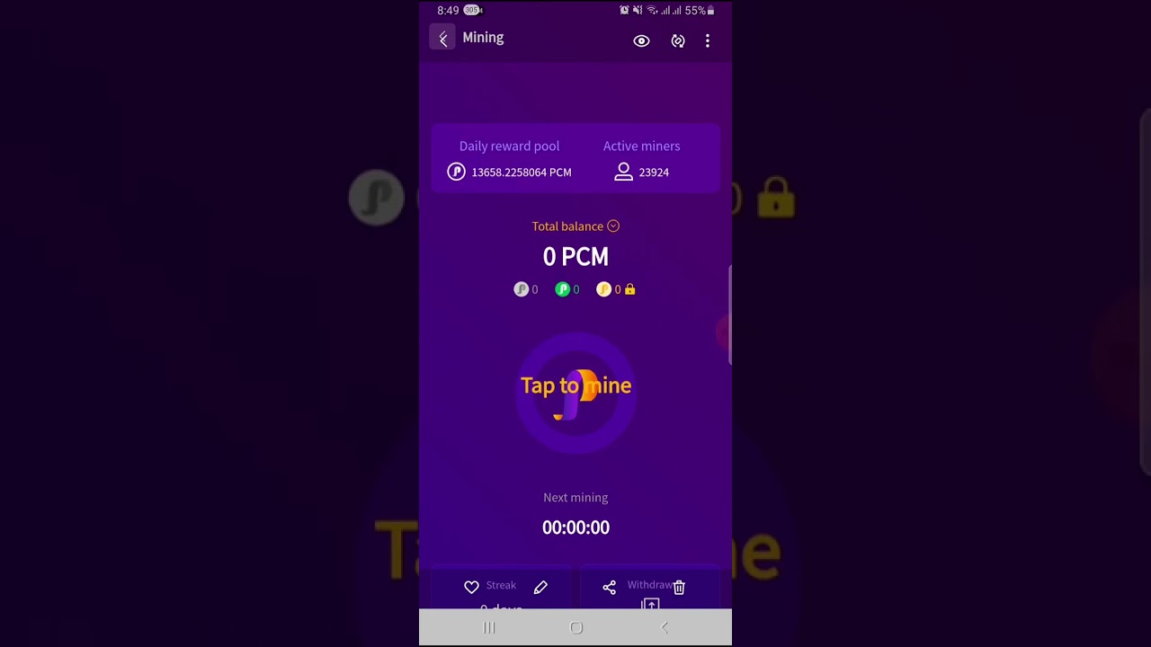 How to create PCM wallet mining Account | Pi project Only for PI users |price| @bestcryptcoin
