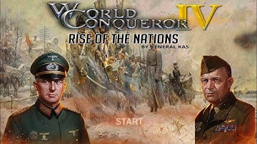 Mod Review World Conqueror 4: Rise Of The Nations Mod [WC4]