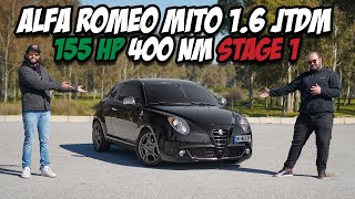 Alfa Romeo MiTo 1.6 JTDM Stage 1 155HP İle Gazladık / Kronik Sorunlar / Yakıt Tüketimi / Test Ettik