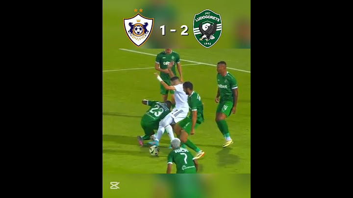 Qarabağ Vs Ludogorets / 7-2 / Champions League 3rd qualifying round. #football
