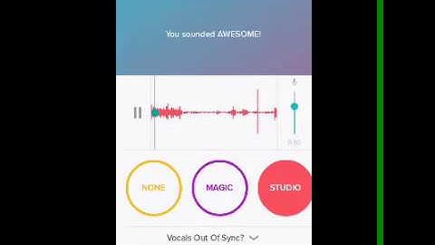 Sync problem in smule:- fix