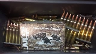 NEW American Eagle 5.56 30 round box on stripper clips!