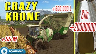 Farming Simulator 17 Crazy Krone More Mud More Silage Full Silo