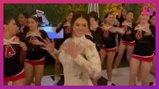High School Song Team Surprise Coach At Her Wedding