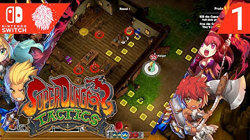 Super Dungeon Tactics Switch Gameplay Walkthrough Part 1