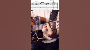 Diminished Arpeggio Lick on Rhythm Changes - jazz guitar tabs