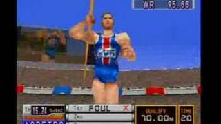 International Track & Field on steroids! Javelin