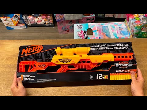 Бластер Nerf Alpha Strike Wolf LR-1 распаковка обзор Бластер Nerf Alpha Strike Wolf LR-1 распаковка обзор