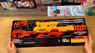 Бластер Nerf Alpha Strike Wolf LR-1 распаковка обзор