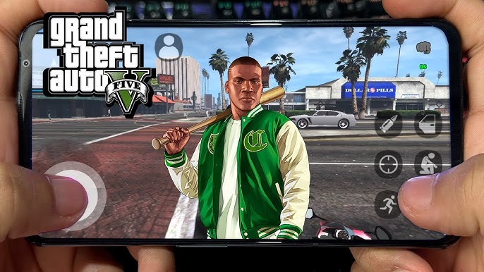 Como jogar GTA V no Celular Android - GTA 5 Oficial para Android