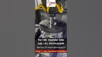 Urgent Hiring: CNC Operator Jobs Abroad 2025 | Apply Now with BCM Group