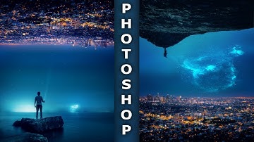 Upside Down | Photomanipulation tutorial | Photoshop