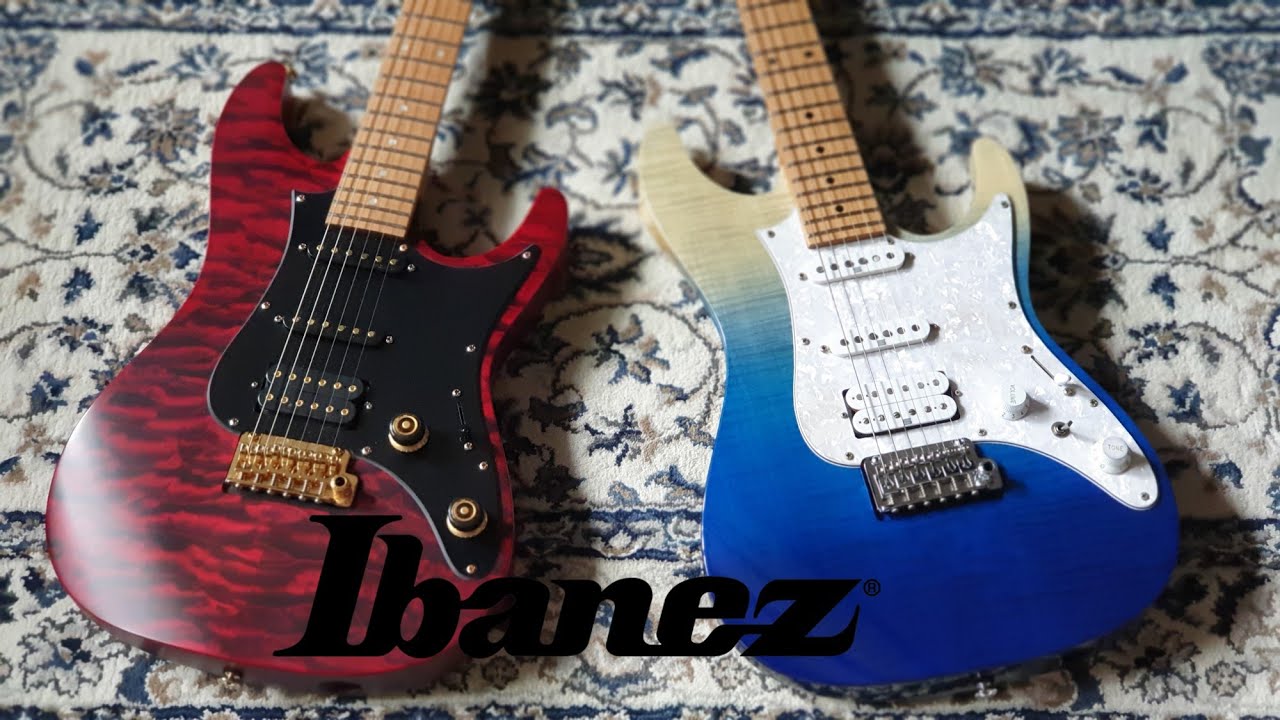 Ibanez SLM10 vs Ibanez Premium AZ224 (1/2) - Crunch Tone
