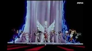 Video thumbnail of "Los Caballeros del Zodiaco Opening LATINO 1"