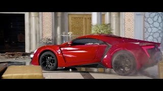 (Fast and the Furious 7) Car jumping from building to building HD