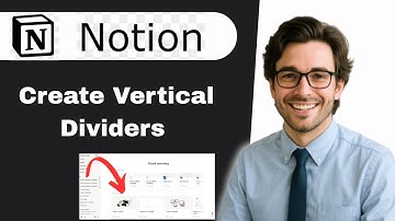 How to create vertical dividers in Notion  (full guide)