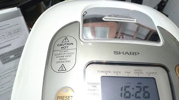 Hướng dẫn sử dụng nồi cơm điện tử SHARP