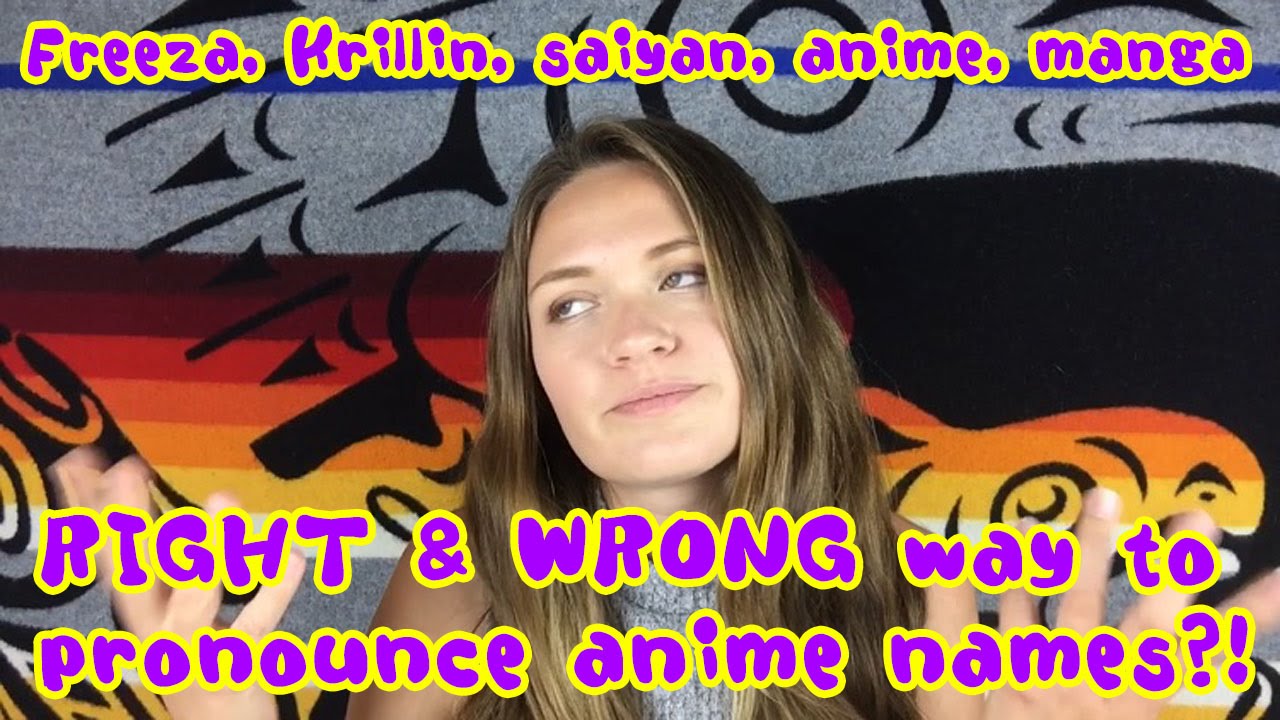 How To Pronounce Anime Titles - YouTube