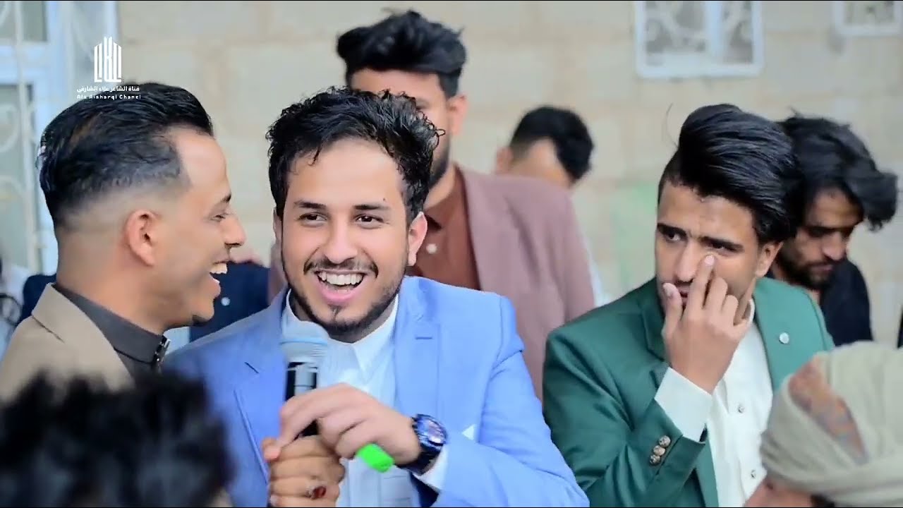 محمد الخولاني ومحمد شاهر ابراهيم غنيمة و صلاح العربي و احمد غازي و علي يحيى |عرس الشاعر علاء الشارقي