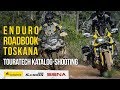 Enduro roadbook toskana  act training r1250gs hp   africa twin adventure sports  motorradreisetv