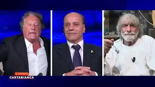 Enzo Iacchetti, lite in tv con Eyal Mizrahi su Gaza a CartaBianca