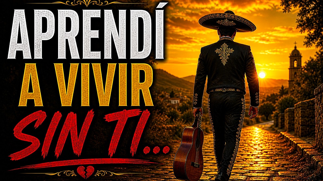 Aprendí a Vivir Sin Ti – Una ranchera de fuerza y superación - YouTube