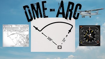 How To Fly A DME Arc | Step By Step Tutorial |