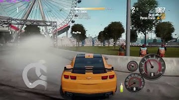 Need For Speed Shift 2 Unleashed Transformer 3 Camaro SS Drift and Race Gameplay