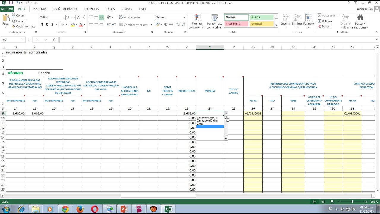 Admirable Triplicar Centralizar Registro De Compras Y Ventas En Excel