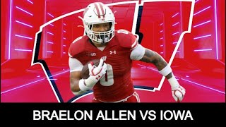Braelon Allen vs Iowa | 2024 NFL Draft Film |