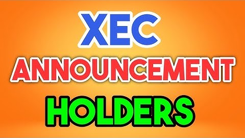 Ecash Big Announcement WOW! || XEC Price Prediction || Ecash coin News