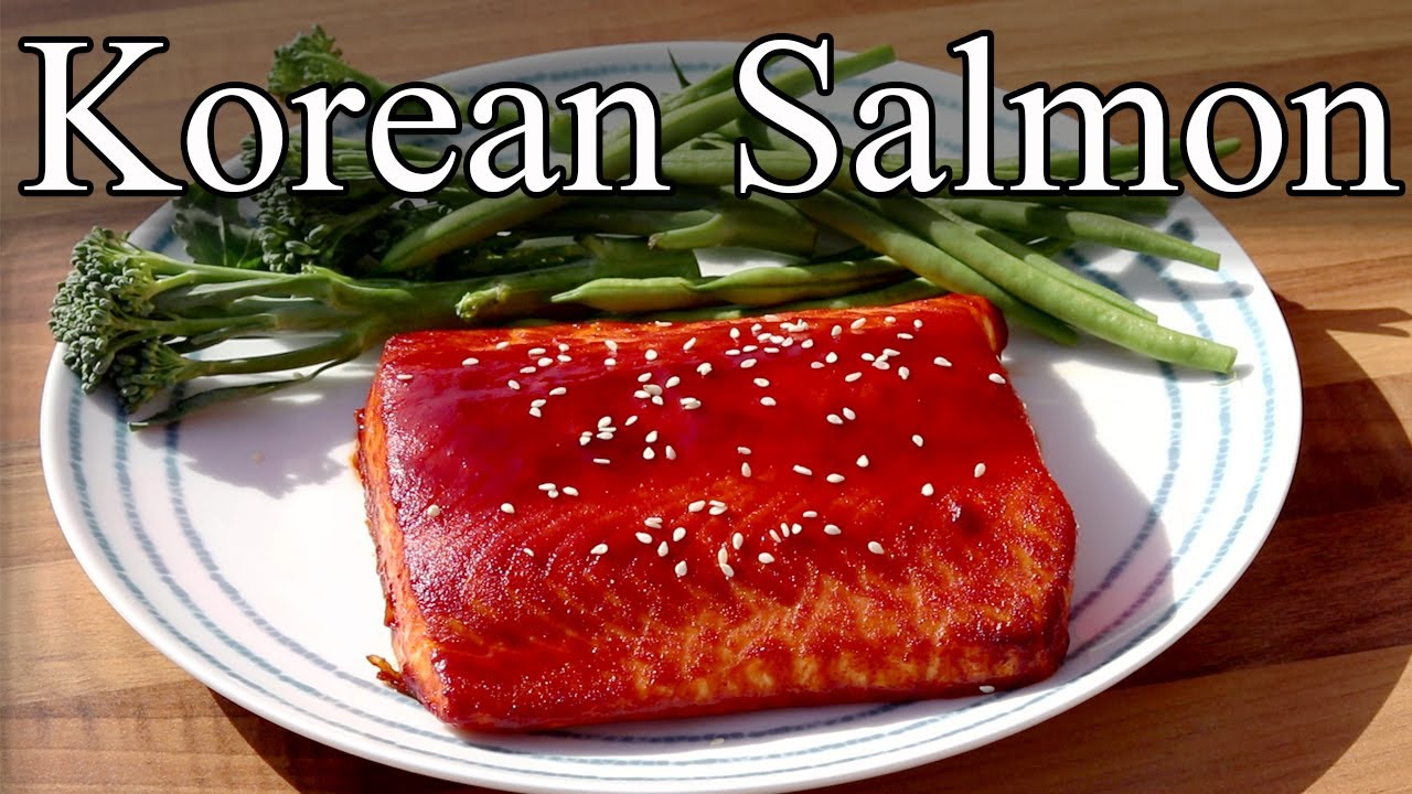 Spicy Korean Salmon Gochujang recipe YouTube