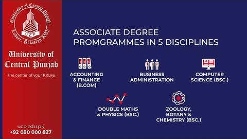 UCP - Associate Degree Program