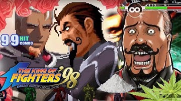The King of Fighters Cocaine + Weed Edition: Level 9999 Massive Mugen Funny Fight Scene